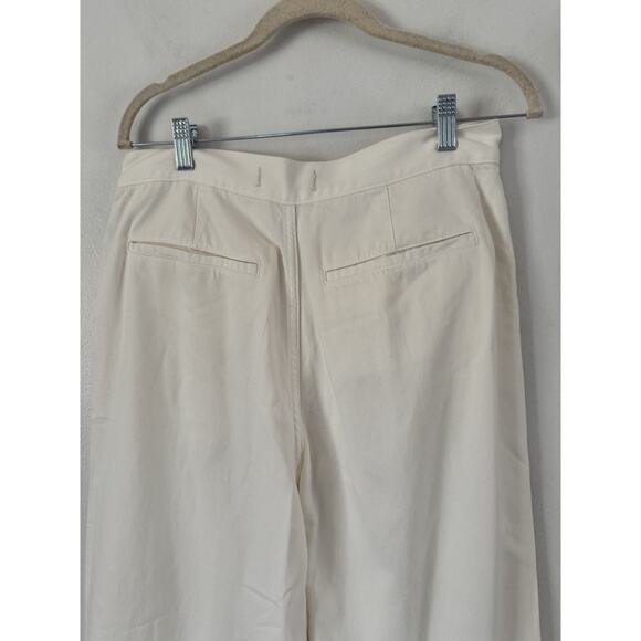 NWD Madewell Harlow Wide Leg Trouser Jeans Pleated Airy Denim VTG Canvas Size 28 - Picture 8 of 12